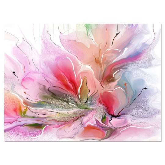 Designart - Lovely Painted Floral Design